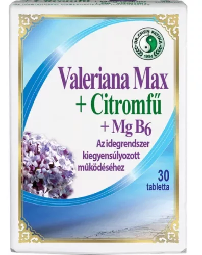 DR.CHEN MAX VALERIANA CITROMFŰ TABL 30X