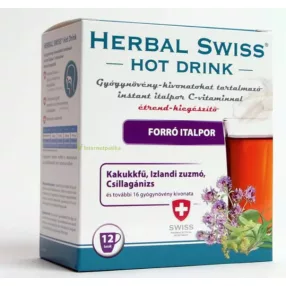 HERBAL SWISS HOT DRINK CVIT POR INST 12X