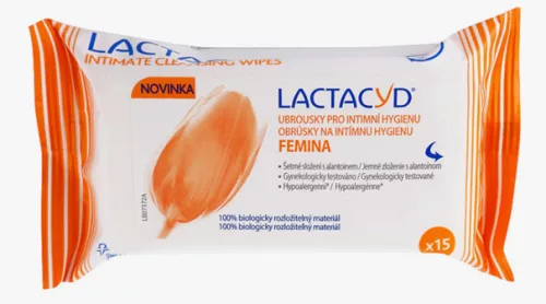 LACTACYD FEMINA INTIM TÖRLŐKENDŐ 15X