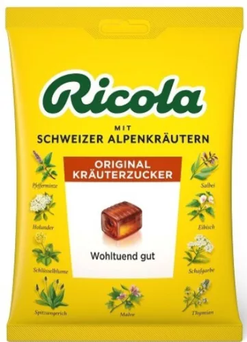 RICOLA ORIGINAL HERB GYÓGYN CUK 75G ZACS