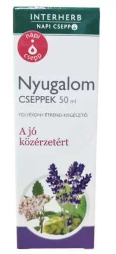 INTERHERB NAPI CSEPP NYUGALOM 50ML