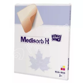 Medisorb h lap 10 cm x 10 cm hydrokolloid 5 db/csomag
