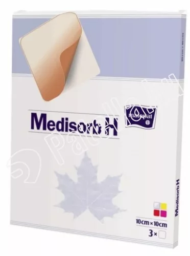 Medisorb h lap 10 cm x 10 cm hydrokolloid 5 db/csomag