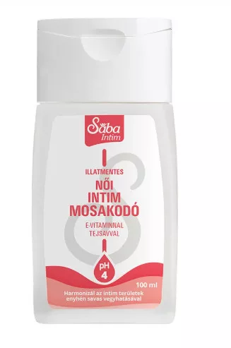 SÁBA INTIM MOSAKODÓ NŐI ILLATMENTES100ML