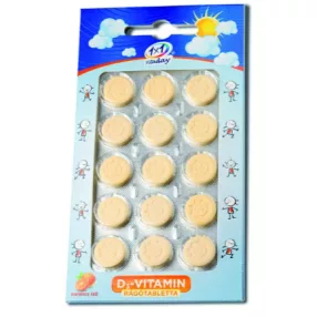 VITAPLUS 1X1 VITADAY D3 400NE RTABL 15X
