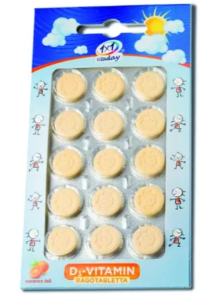 VITAPLUS 1X1 VITADAY D3 400NE RTABL 15X