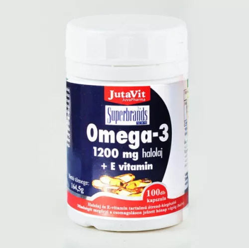 JUTAVIT OMEGA-3 HALOLAJ 1200MG KAPSZ 40X