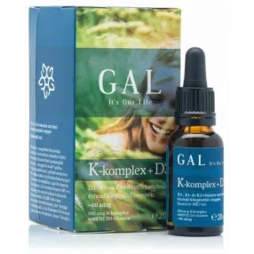 GAL K KOMPLEX D3 VIT CSEPP 20ML 60ADAG