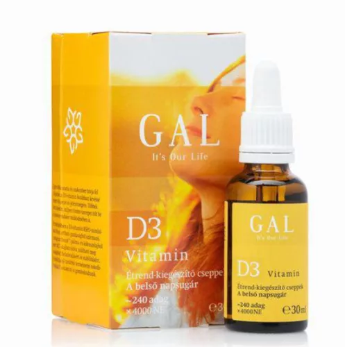 GAL D3 VITAMIN 4000NE CSEPP 30ML 240ADAG