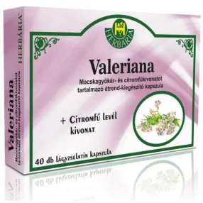 HERBÁRIA PATIKÁJA VALERIANA KAPSZULA 40X