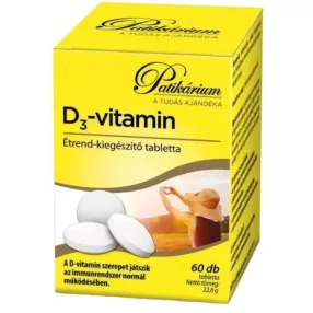 PATIKÁRIUM D3 VITAMIN TABLETTA 60X