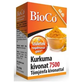 KURKUMA 7500 TÖMJÉNFA KAPSZULA 60X BIOCO