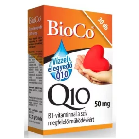 VÍZZEL ELEGYEDŐ Q10 50MG KAPSZ 30X BIOCO