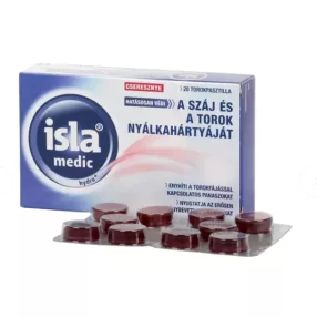 ISLA MEDIC HYDRO+/VOICE PTILLA CSERI 20X