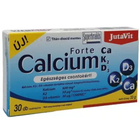 JUTAVIT CALCIUM FORTE CA K2 D3 TABL 30X