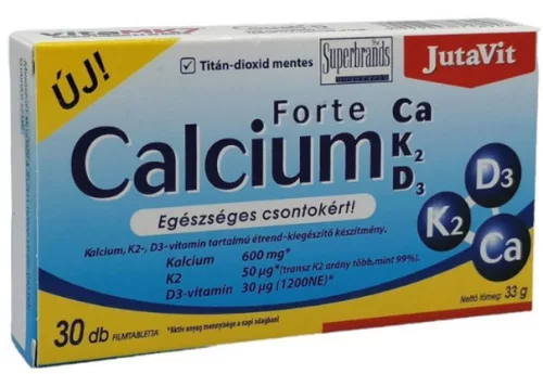 JUTAVIT CALCIUM FORTE CA K2 D3 TABL 30X