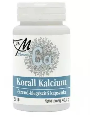 DR.M PRÉMIUM KORALL KALCIUM KAPSZULA 60X