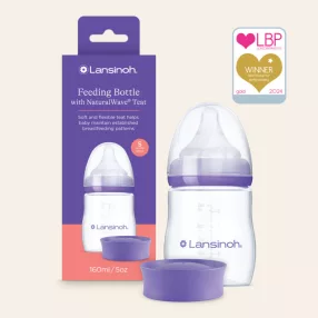LANSINOH NATURAL WAVE CUMISÜVEG 160ML 1X