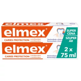 ELMEX CARIES PROTECT/RED FOGKRÉM 2X 75ML
