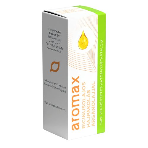 RICINUSOLAJ ARGÁNOL HAJPAK 100ML AROMAX