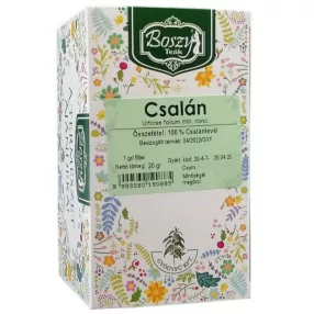 CSALÁNLEVÉL TEA 20X 1G FILTERES GYÓGYFŰ