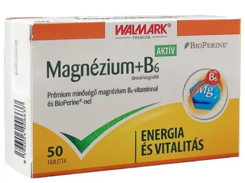 MAGNESIUM B6 AKTÍV TABLETTA 50X WAL
