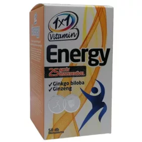 VITAPLUS 1X1 ENERGY FILMTABLETTA 50X
