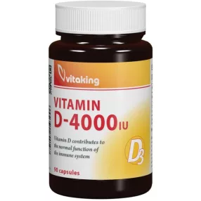 D3 VITAMIN 4000NE KAPSZULA 90X VITAKING