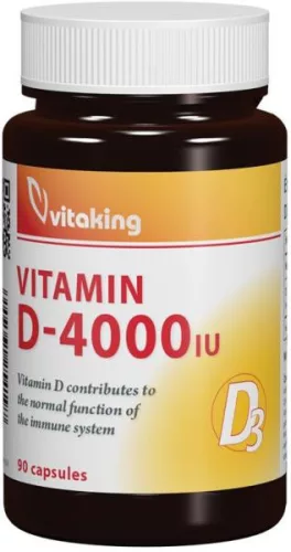 D3 VITAMIN 4000NE KAPSZULA 90X VITAKING