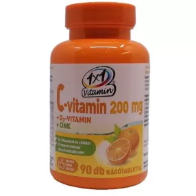 VITAPLUS 1X1 C 200 D3 CINK RÁGÓTABL 90X