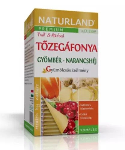 PREM TŐZEGÁF GYÖMBÉR NAR TEA 20X2G NLAND