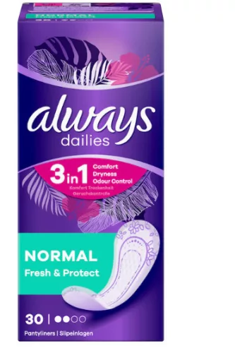 ALWAYS DAILIES FRESH PROTECT NORMÁL 30X