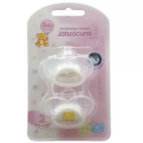 BABY BRUIN JÁTSZÓCUMI 6-18HÓ SZILIKON 2X
