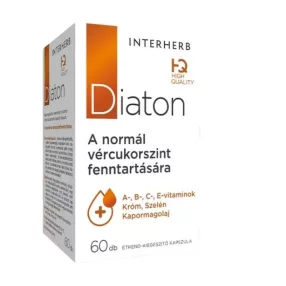 INTERHERB DIATON CUKORKONTROLL KAPSZ 60X