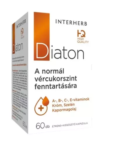INTERHERB DIATON CUKORKONTROLL KAPSZ 60X