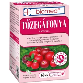 BIOMED TŐZEGÁFONYA KAPSZULA 60X
