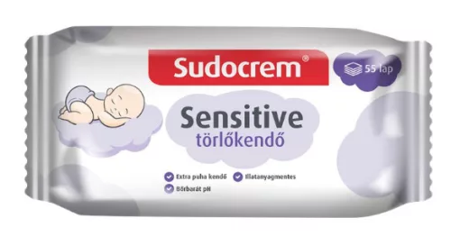 SUDOCREM SENSITIVE KRÉMES TÖRLŐKENDŐ 55X