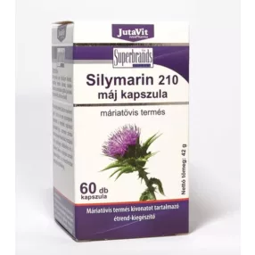 JUTAVIT SILYMARIN 210 MÁJ KAPSZULA 60X