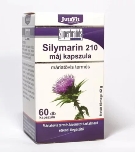 JUTAVIT SILYMARIN 210 MÁJ KAPSZULA 60X