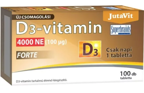JUTAVIT D3 VIT 4000NE FORTE TABL 100X