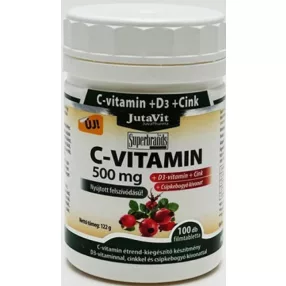 JUTAVIT C 500 D3 ZN CSIPKE RETFILMT 100X