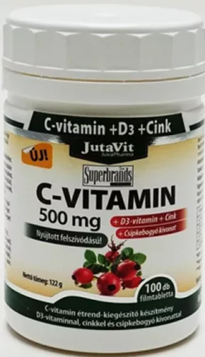 JUTAVIT C 500 D3 ZN CSIPKE RETFILMT 100X