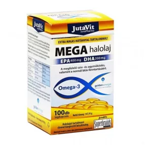 JUTAVIT MEGA OMEGA-3 HALOLAJ KAPSZ 100X