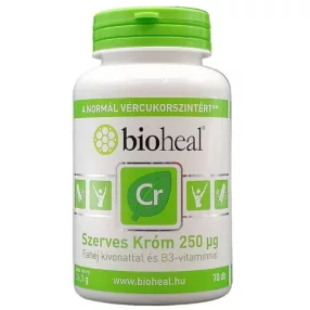 BIOHEAL SZERV TERM KRÓM FAHÉJ B3 TBL 70X