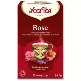 YOGITEA BIO RÓZSA 17X