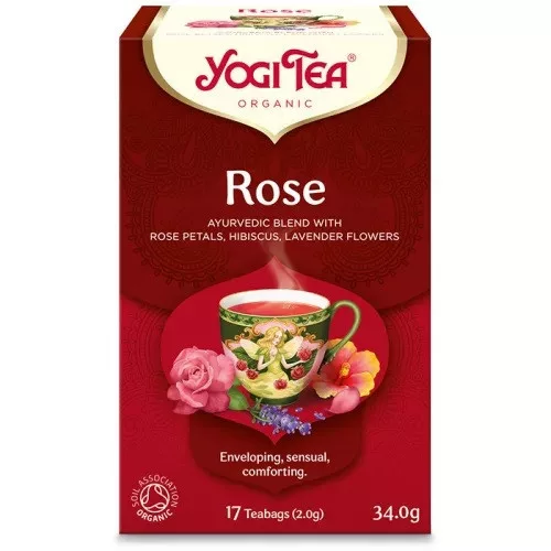 YOGITEA BIO RÓZSA 17X