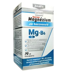 JUTAVIT SZERVMG B6 D3 VIT FILMTABL 70X