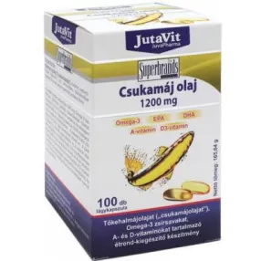 JUTAVIT CSUKAMÁJOLAJ 1200MG KAPSZ 100X