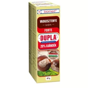   Biomed Vadgesztenye bőrápoló krém 2×60 g DUO kiszerelés