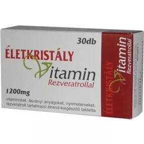 ÉLETKRISTÁLY MVIT REZVERAT Q10 TABL 30X